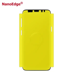 Hottest Selling Screen Nano 5D Front To Sides Film Fingerprint Unlock Full Screen Protector Film For Samsung Galaxy S9