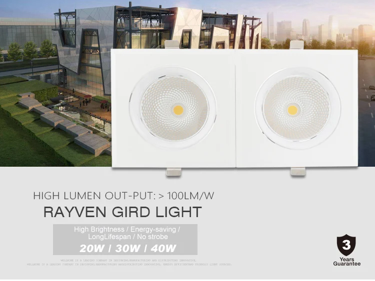 SAA CE Approved 0-100% dimmable LED AR111 15w dimmable led downlight with external driver