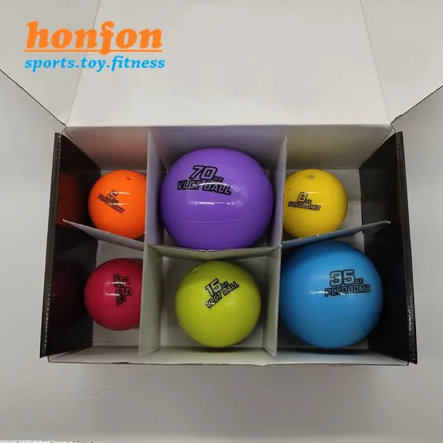 

6 pack soft pvc sand filled weighted balls for baseball practice softballs, Customized