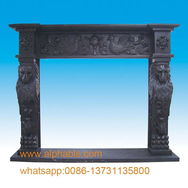 
Directly Factory Hand Carved Indoor China Marble Fireplace 