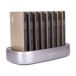 4 Port USB Dock Charger Power Bank Phones