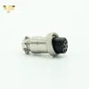 Hote sell GX16 gx12 connector male and female industrial plug and socket