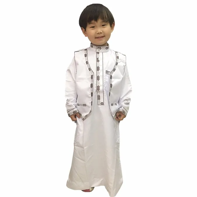 

Saudi Thobe Sets Suit Daffah Boys Cloth With Good Price, Six colors mix