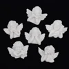 Flat Back Resin Embellishments White Angel Baroque Style Resin Cabochon Flatback DIY Jewelry Necklace Hair Accessories