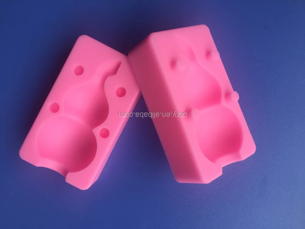 3D nonsticky fondant cake molds
