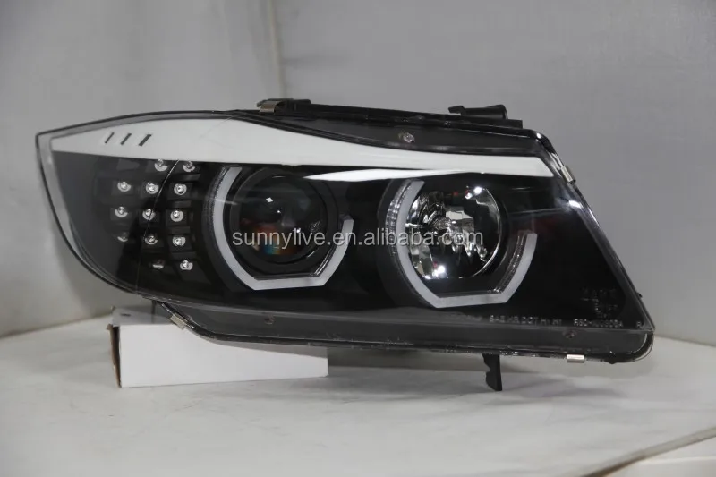 For BMW E90 330I 320I 318i led Angel Eyes headlight JY