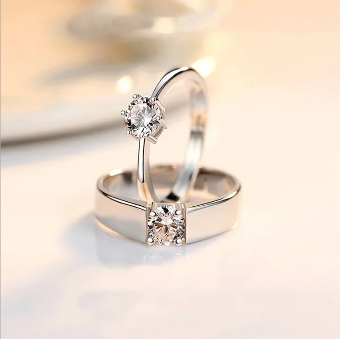 

Hotsale 925 sterling silver couple rings, N/a