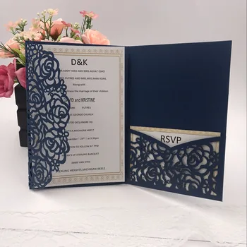 2019 Chinese Latest Morden Wedding Card Invitation Designs