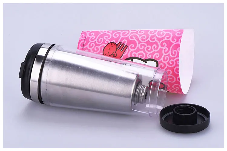 Stainless Steel Travel Mug Cup Diy Tumbler With Removable Paper Photo