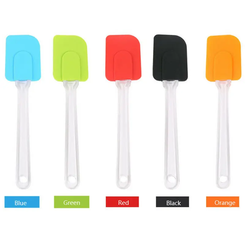 New Silicone Spatula For Cooking Baking Cake Mix Butter Kitchen New Utensil J6B6 