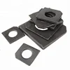 Grade 10.9 Carbon Steel Black Zinc Plated Square Washer