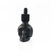Free samples!!! 15ml 30ml 50ml Skull e juce liquid skull glass dropper bottle with shrink wrap labelbottle