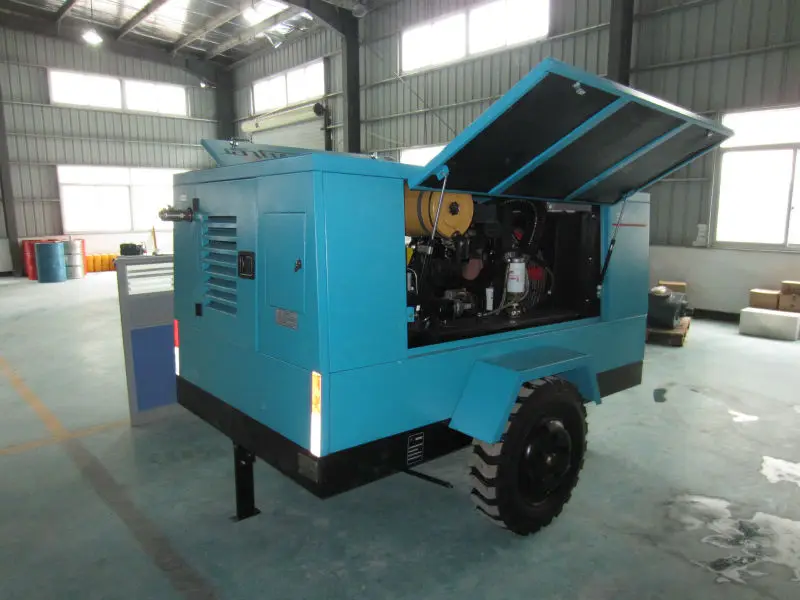 Portable Diesel Air Compressor For Water Well Drilling Rig Buy Diesel