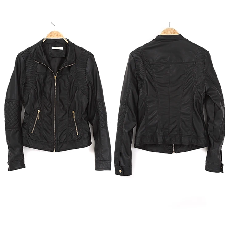 Cool Locomotive Women Wholesale Pu Leather Jacket - Buy Pu Leather ...