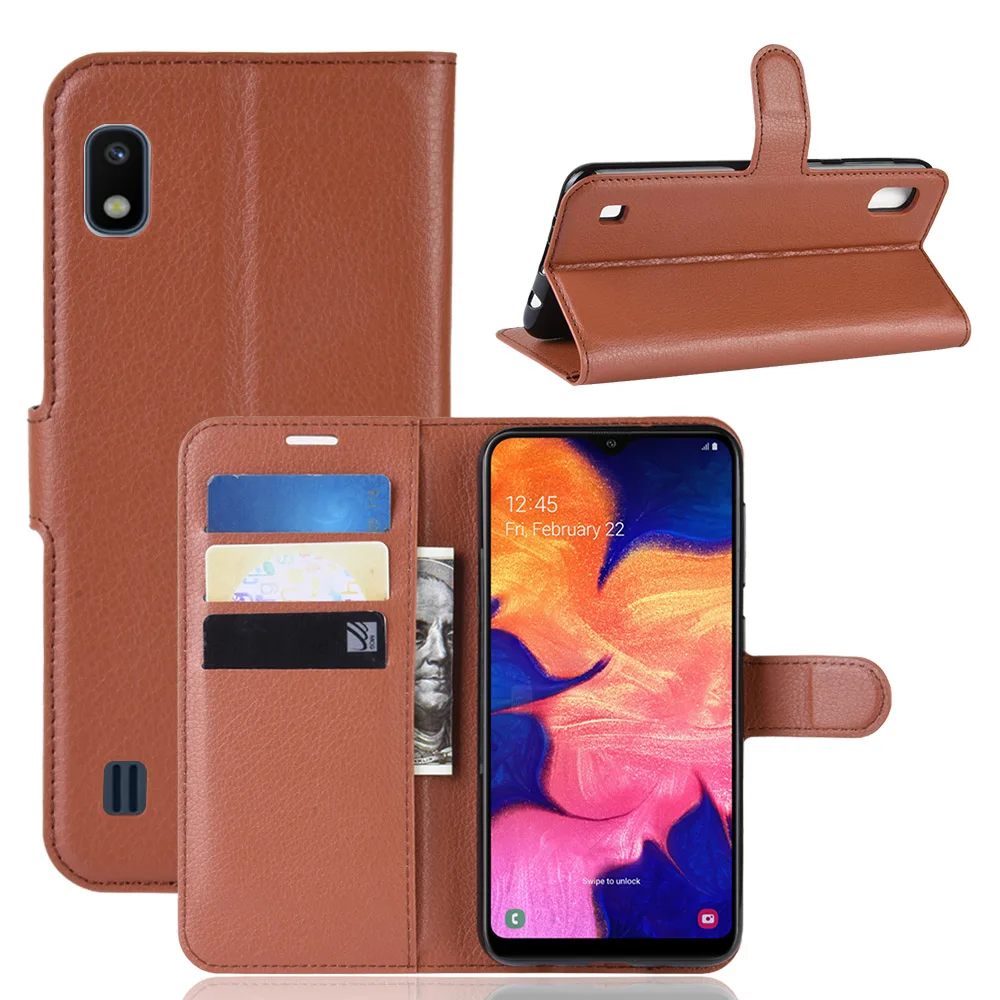 

For Samsung Galaxy A10 Cell Phone Case Holder Other Mobile Phone Accessories Leather Phone Case Back Cover Silicone Case Flip