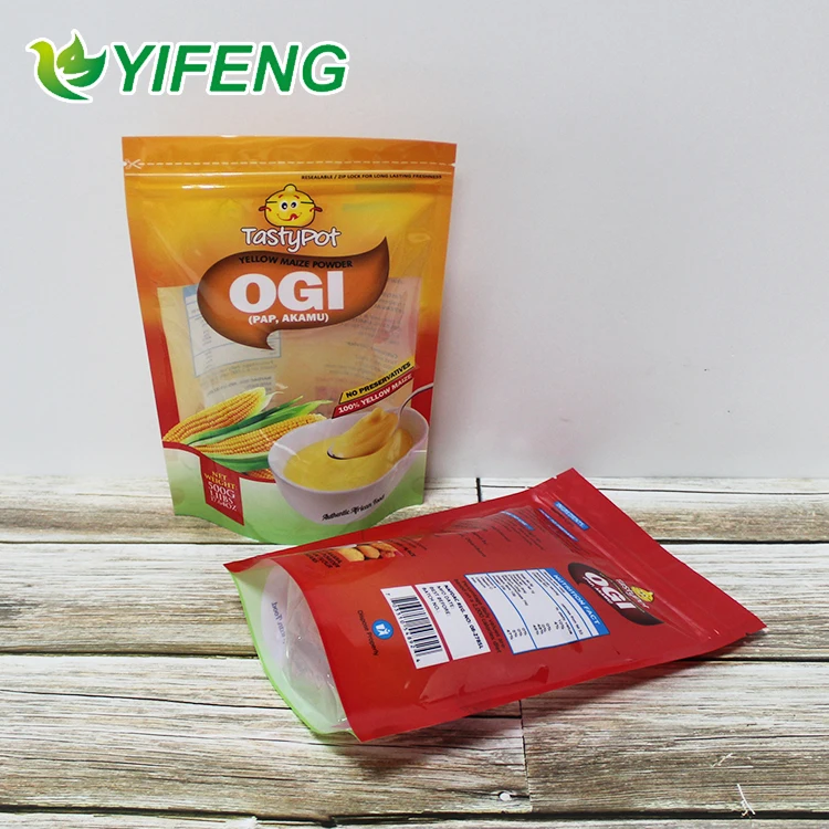 digital printed stand up pouch