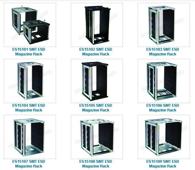 PCB ESD SMT Magazine Rack Antistatic metal rack esd shelf