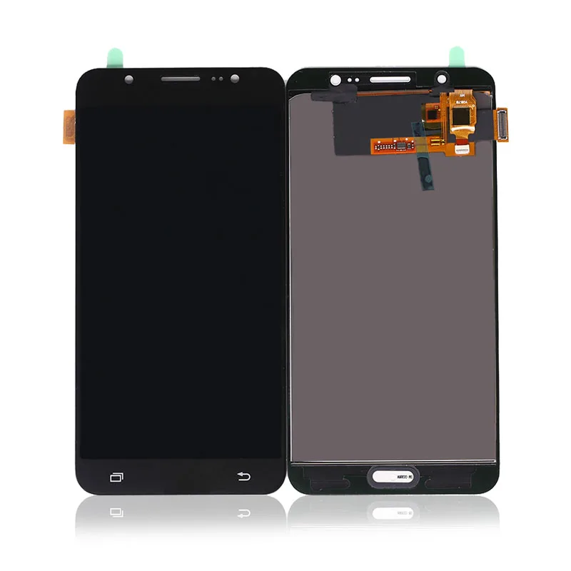 

Mobile Phone for Galaxy 2016 J710 Display Touch Screen Digitizer Assembly for Samsung J7 LCD, Black white gold