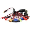 RC Lipo Battery Charger Octopus Convert Wire Cable to 4.0mm Banana Plug for T plug XT60 JST EC3