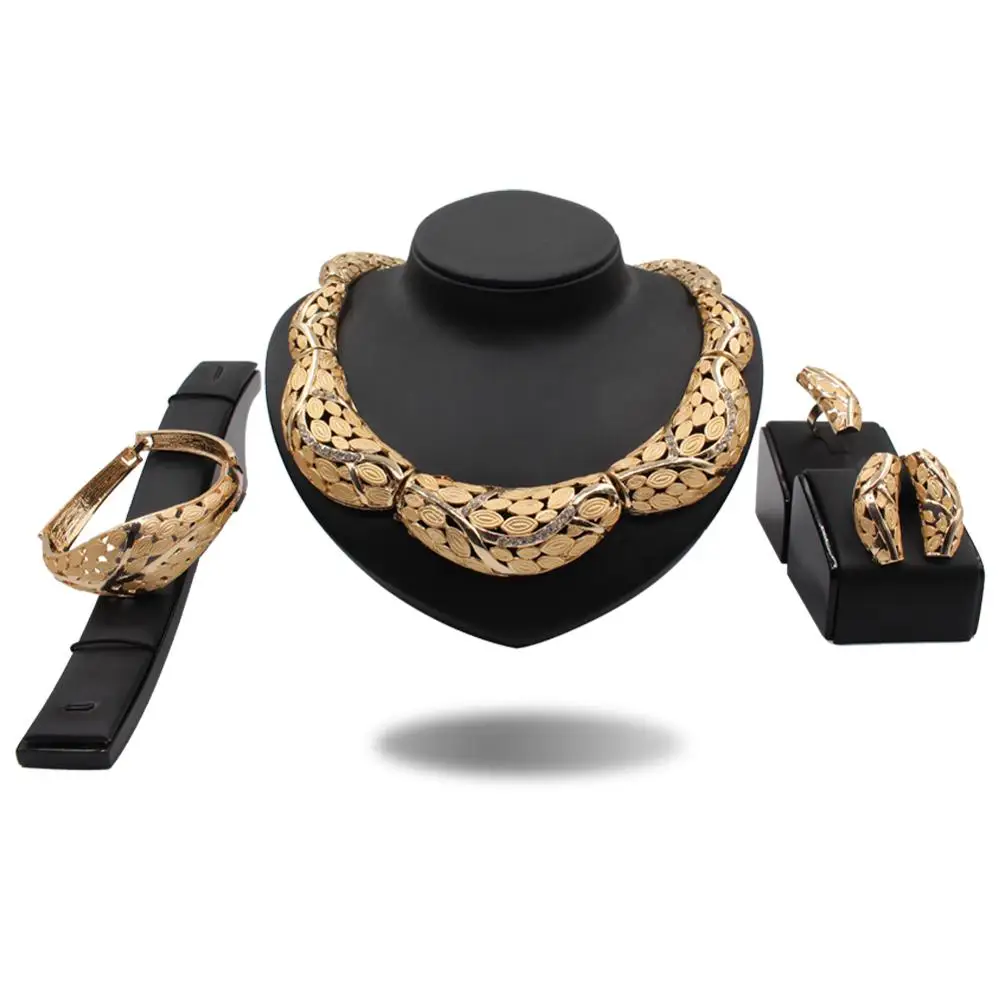 

2018 jewelry sets women Necklace Earrings bracelet wedding jewelry set bridal TD31Y310, Picture