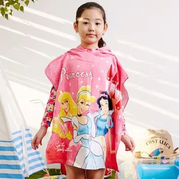 100% cotton beach hooded towel ponchos pattern for baby