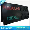 Regular/Diesel digit LED gas price sign led display