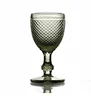 Grey Wholesale Color Centerpiece Thick Stem Embossed Manufacturer Smoke Colored Wine Glass