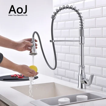 High End 3 Way Kitchen Faucet Pull Out Mixer Tap Cupc Water Tap