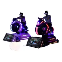 

Coin operated driving VR moto 360 degree 9d VR cinema simulator Motorbike arcade game machine for Indoor amusement park rides