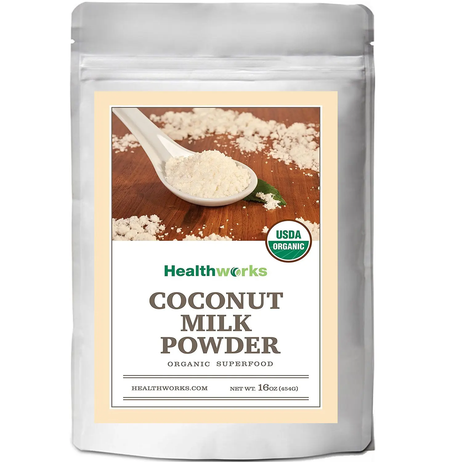 Healthworks Coconut Milk Powder Organic (Dairy Free), 1lb