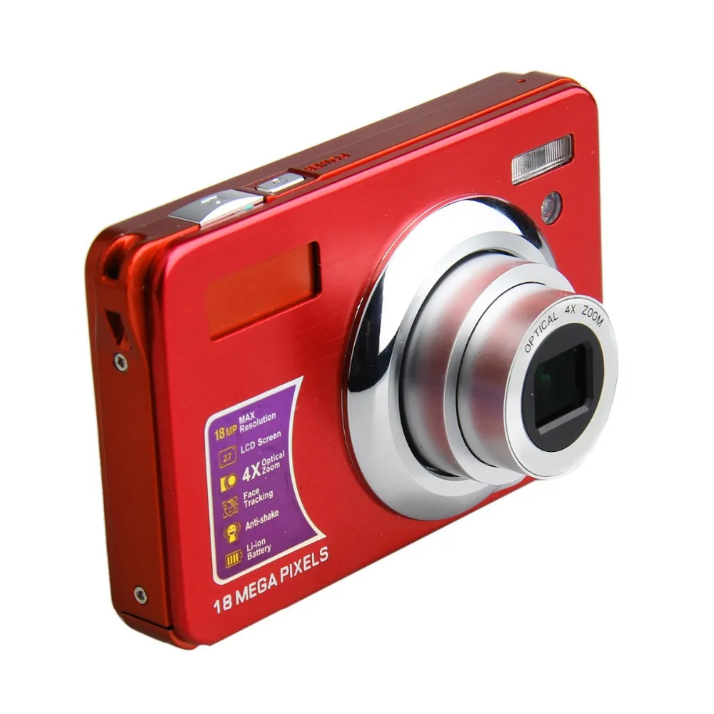 18MP digital camera with 2.7'' TFT display