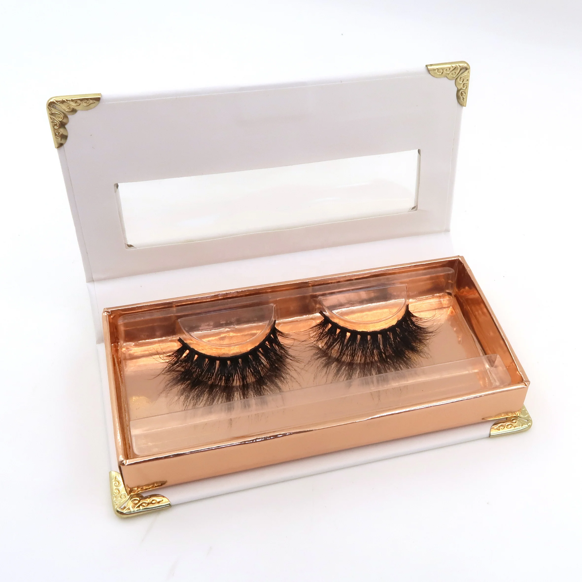 

Worldbeauty Black 3D Beautiful False Eyelashes Real Mink Lashes, Natural black