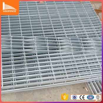 China Galvanized Stainless Steel Floor Grating 30x5 Metal Door