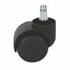 nylon office chair castor wheels with inner locking
