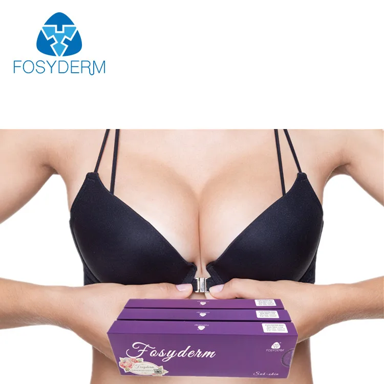 

2019 Fosyderm Injectable Filler Hyaluronic Acid Injections to Increase Breast Size 10ml Gel, Transparent