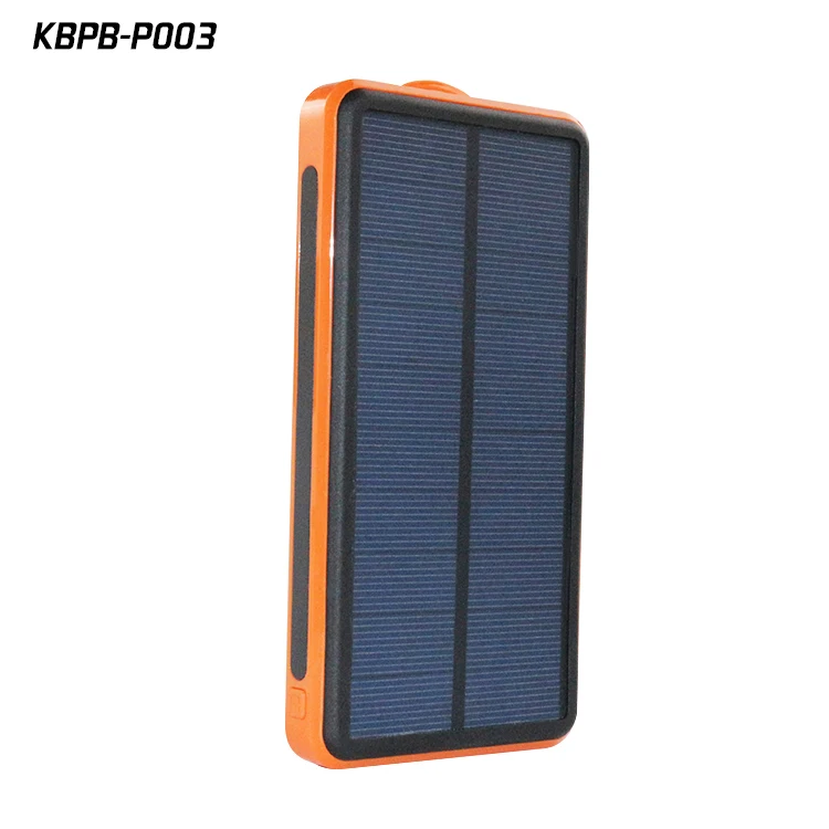 

P003 mobile solar charger 10000mah smart power bank