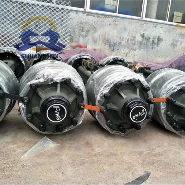 拖车轴 bpw 和 fuwa 设计 12 吨 13 吨