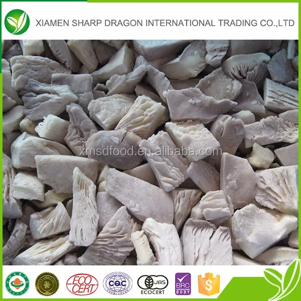 Wholesale cultivated type iqf frozen grey oyster mushrooms