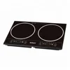 Double burners countertop High quality cooker double heads induction stove cheap price from China Chinese factory