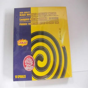 LANJU HY black mosquito coils repellent incense 8 hour