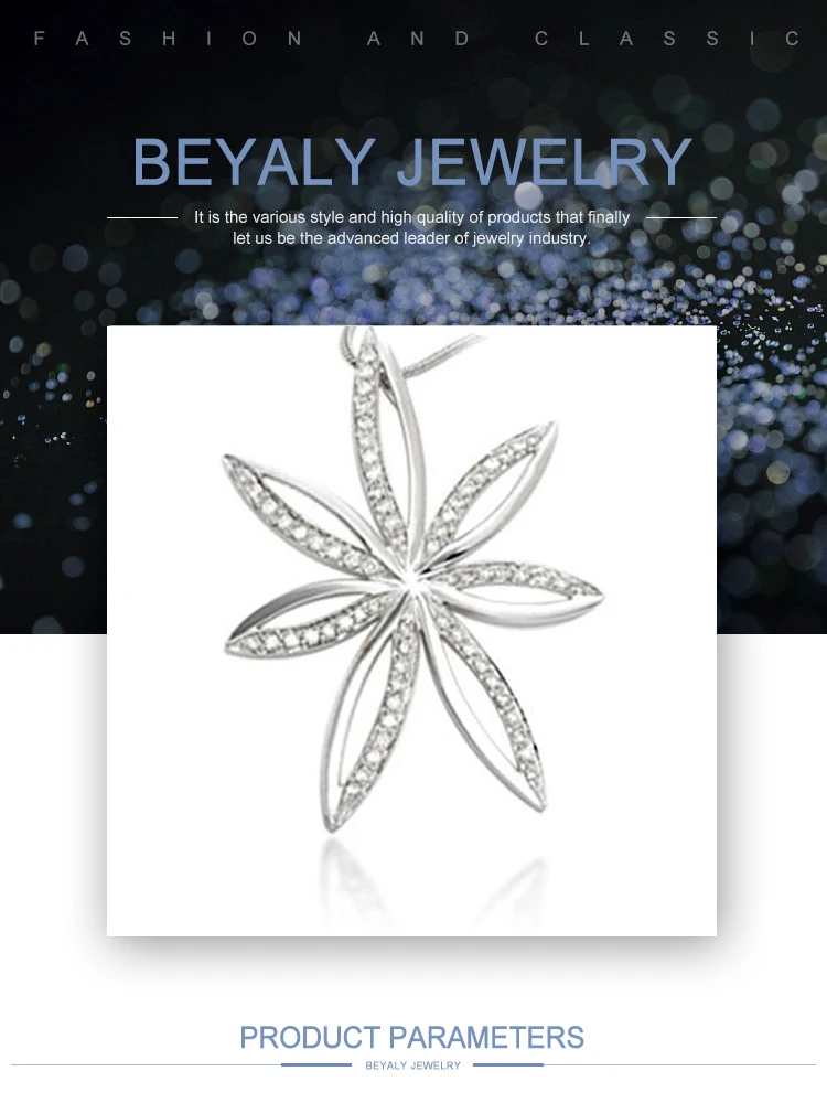Polished wholesale silver leaf design man woman charm jewelry