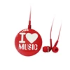 2017 Hot selling fashion badge music mp3 player support TF card Best Promotion Gifts NSP-100