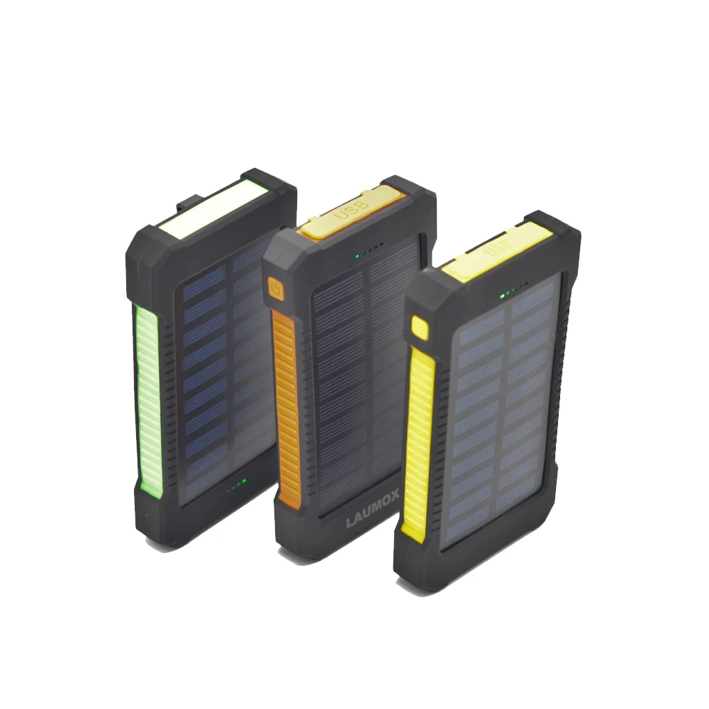 

Waterproof Solar Power Bank 20000mah Dual USB Solar Battery Charger