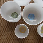 HENGTAI Chakra Set 432/440hz Frosted Quartz Crystal Singing Bowls C D E F G A B Note