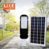 LikeTech Solar Led Street Light Outdoor IP65 portable light weight easy to install light long lifetime electricity free green