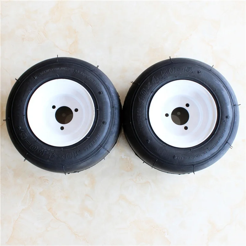 Go Kart Part 10x4.55 Tire Rubber Tire With Iron Rim For Sale Buy