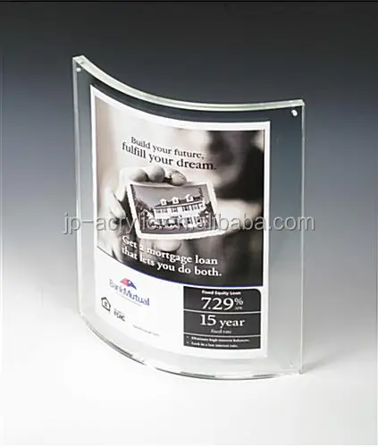 Plastic Acrylic Sign Holder with Magnets