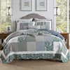 3PCS 90"x96" Washable Bedspread Multipurpose Hand-pressed Cotton Aircondition Quilts Handmade Patchwork Quilt
