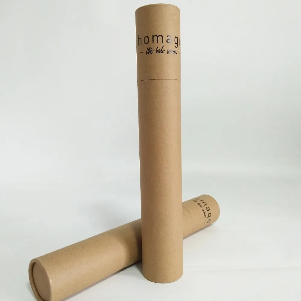 round kraft paper mailing tube poster