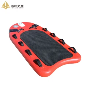 kids PVC inflatable body board drop stitch short body board
